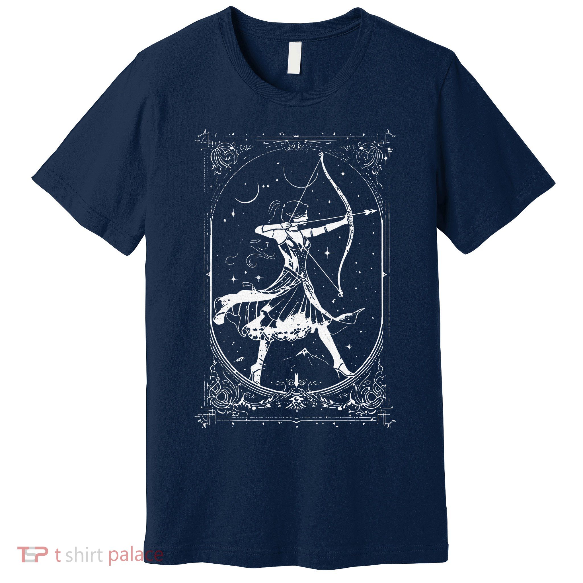 Diana Moon Goddess Celestial Deity Roman Mythology Premium T-Shirt