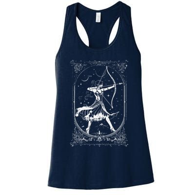 Diana Moon Goddess Celestial Deity Roman Mythology Womens Tank Top