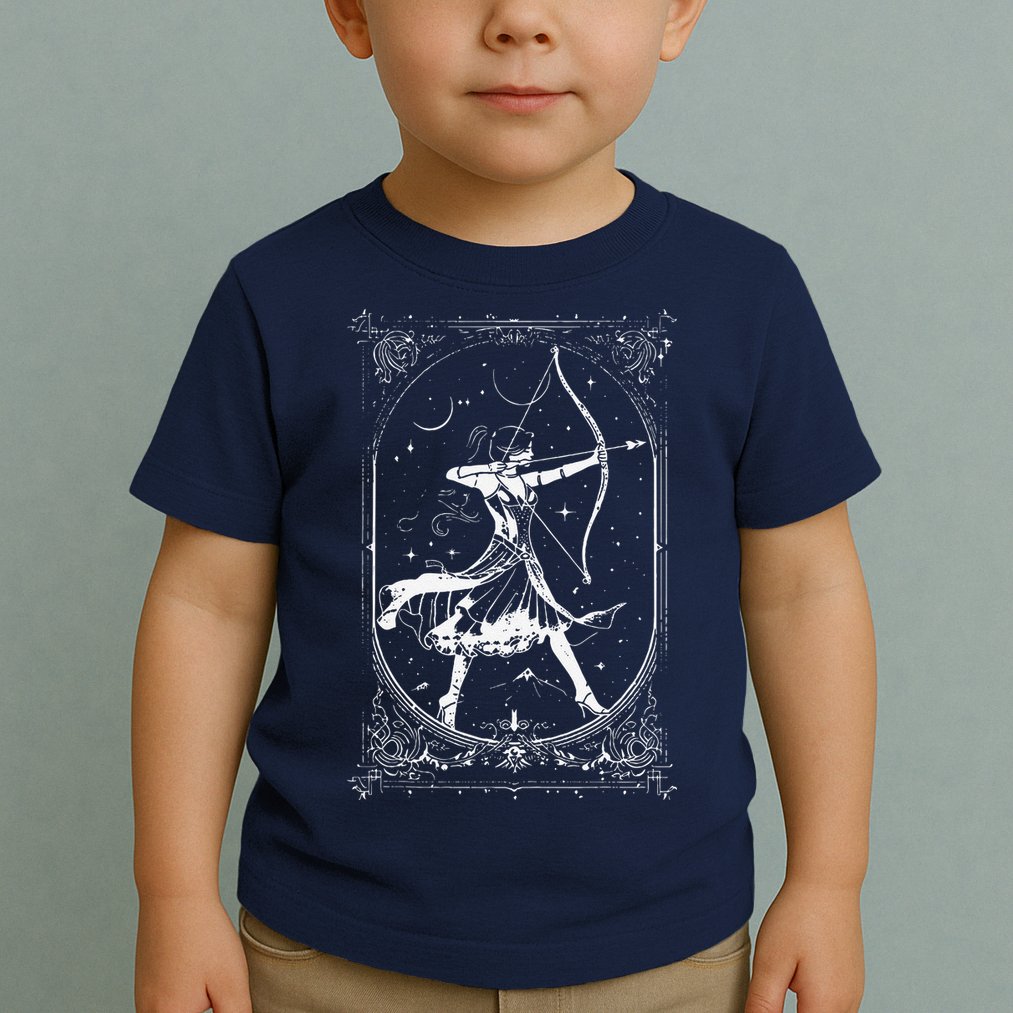 Diana Moon Goddess Celestial Deity Roman Mythology Toddler T-Shirt