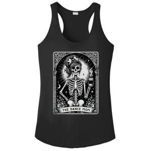 Dance Mom Halloween Skeleton Halloween Dance Mom Ladies PosiCharge Competitor Racerback Tank