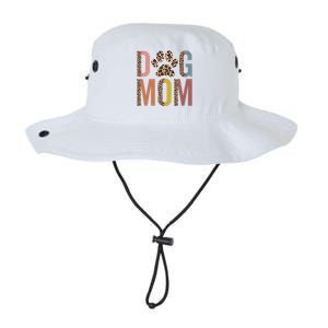 Dog Mom Half Leopard Dog Mama Fur Mom Puppy Dog Mommy Meaningful Gift Legacy Cool Fit Booney Bucket Hat