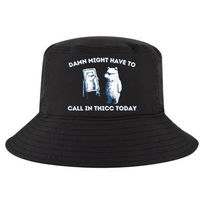Damn Might Have To Call In Thicc Today Meme Cool Comfort Performance Bucket Hat