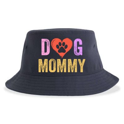 Dog Mommy Happy MotherS Day Dog Mama Dog Loving Mommy Puppy Mommy Dog Parent Sustainable Bucket Hat