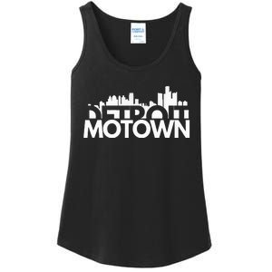 Detroit Michigan House Motown Ladies Essential Tank