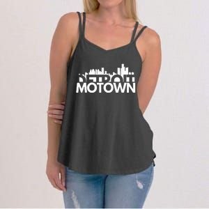 Detroit Michigan House Motown Women's Strappy Tank