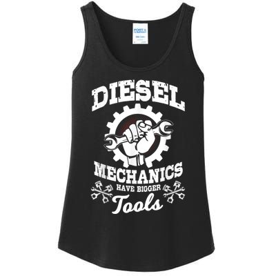 Diesel Mechanic Have Bigger Tools Truck Repair Ladies Essential Tank