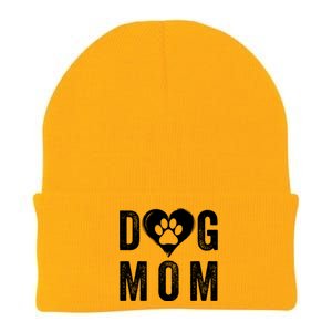 Dog Mom Happy MotherS Day Dog Mama Dog Loving Mom Puppy Mom Knit Cap Winter Beanie