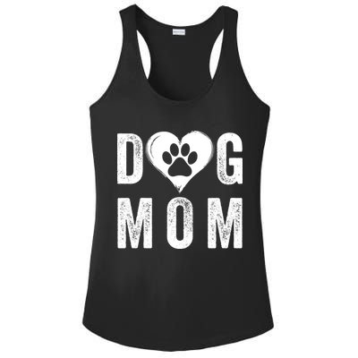 Dog Mom Happy MotherS Day Dog Mama Dog Loving Mom Puppy Mom Ladies PosiCharge Competitor Racerback Tank