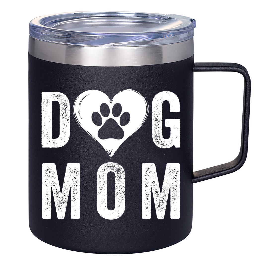 Dog Mom Happy MotherS Day Dog Mama Dog Loving Mom Puppy Mom 12oz Stainless Steel Coffee Mug