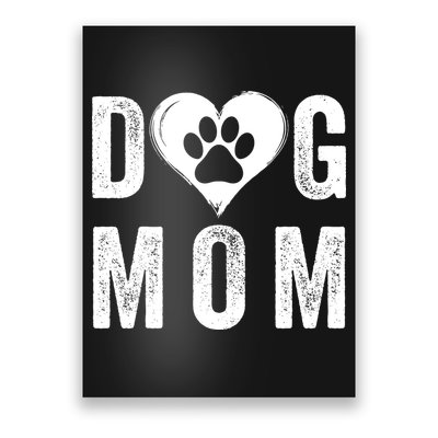 Dog Mom Happy MotherS Day Dog Mama Dog Loving Mom Puppy Mom Poster