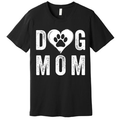 Dog Mom Happy MotherS Day Dog Mama Dog Loving Mom Puppy Mom Premium T-Shirt