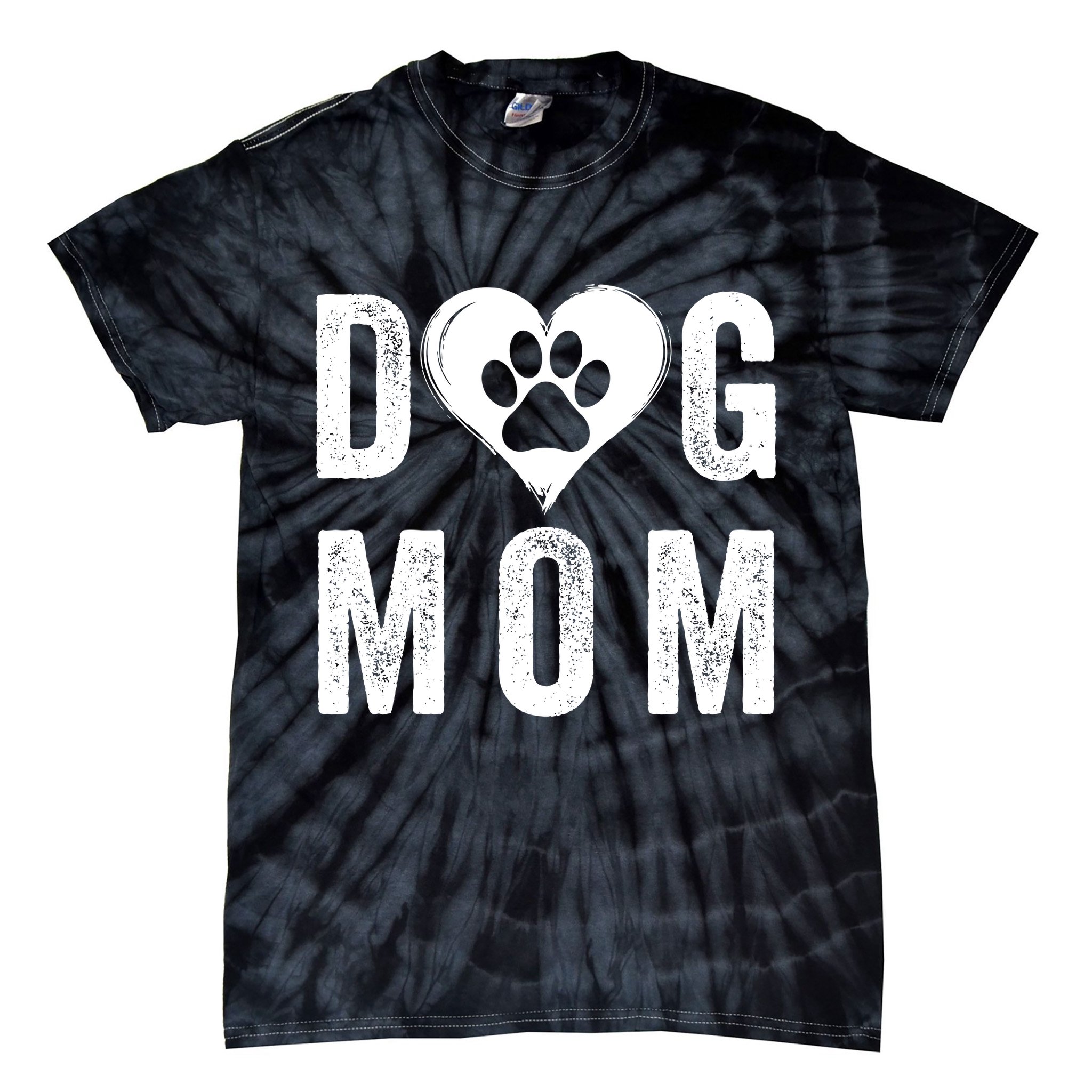 Dog Mom Happy MotherS Day Dog Mama Dog Loving Mom Puppy Mom Tie-Dye T-Shirt