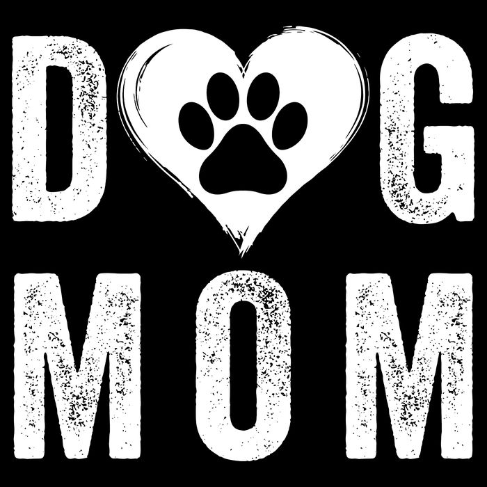 Dog Mom Happy MotherS Day Dog Mama Dog Loving Mom Puppy Mom Zip Tote Bag