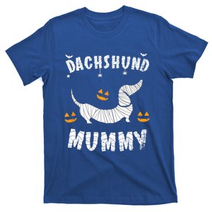 Dachshund Mummy Halloween Funny Dog Mummy Dachshund Lover Funny Gift T-Shirt