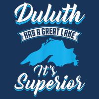 Duluth Minnesota Has A Great Lake Its Superior Pun 16 in Basic Backpack