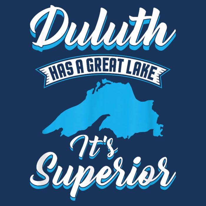 Duluth Minnesota Has A Great Lake Its Superior Pun 16 in Basic Backpack