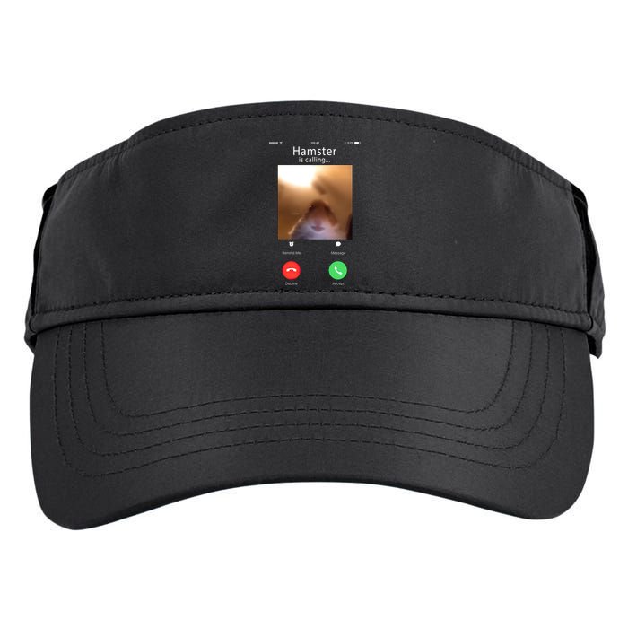 Dank Meme Hamster Staring Front Camera Hamster Calling Gift Adult Drive Performance Visor