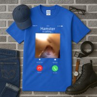 Dank Meme Hamster Staring Front Camera Hamster Calling Gift Tall T-Shirt