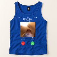 Dank Meme Hamster Staring Front Camera Hamster Calling Gift Tank Top