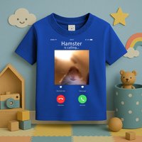 Dank Meme Hamster Staring Front Camera Hamster Calling Gift Toddler T-Shirt
