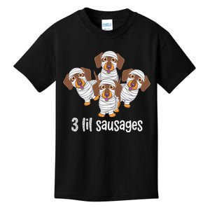 Dachshund Mummy Halloween Gifts For Dog Owners Kids T-Shirt