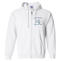 Damn Might Have To Call In Thicc Today Meme Full Zip Hoodie