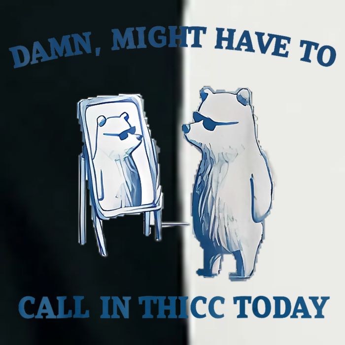 Damn Might Have To Call In Thicc Today Meme Infant Baby Jersey Bodysuit