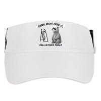 Damn Might Have To Call In Thicc Today Adult Drive Performance Visor
