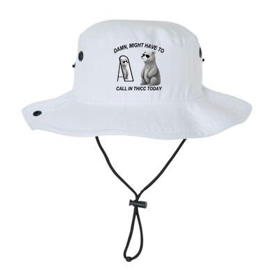 Damn Might Have To Call In Thicc Today Bucket Hat