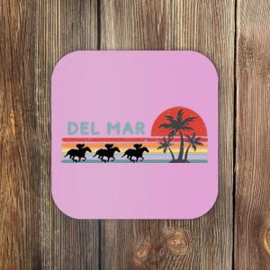 Del Mar Horse Racing Thoroughbred Santa Anita Horseplayers Coaster