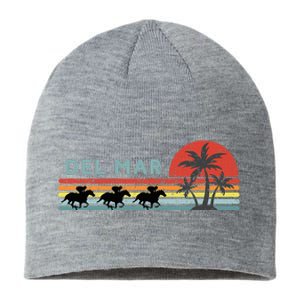 Del Mar Horse Racing Thoroughbred Santa Anita Horseplayers Sustainable Beanie