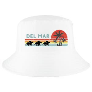 Del Mar Horse Racing Thoroughbred Santa Anita Horseplayers Cool Comfort Performance Bucket Hat