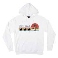 Del Mar Horse Racing Thoroughbred Santa Anita Horseplayers Hoodie