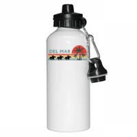 Del Mar Horse Racing Thoroughbred Santa Anita Horseplayers Aluminum Water Bottle