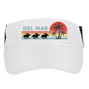 Del Mar Horse Racing Thoroughbred Santa Anita Horseplayers Adult Drive Performance Visor