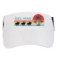 Del Mar Horse Racing Thoroughbred Santa Anita Horseplayers Adult Drive Performance Visor