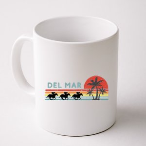 Del Mar Horse Racing Thoroughbred Santa Anita Horseplayers Coffee Mug