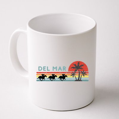 Del Mar Horse Racing Thoroughbred Santa Anita Horseplayers Mug