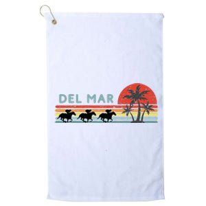 Del Mar Horse Racing Thoroughbred Santa Anita Horseplayers Platinum Collection Golf Towel