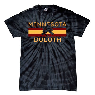 Duluth Minnesota Hockey Goalie Player Minnesotans Coach Tie-Dye T-Shirt