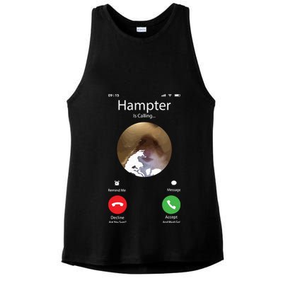 Dank Meme Hamster Staring Front Camera Hampter Calling Ladies PosiCharge Tri-Blend Wicking Tank