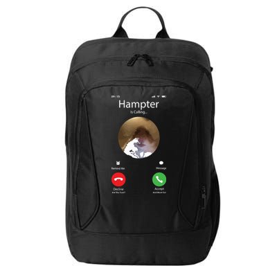 Dank Meme Hamster Staring Front Camera Hampter Calling City Backpack