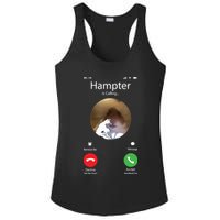 Dank Meme Hamster Staring Front Camera Hampter Calling Ladies PosiCharge Competitor Racerback Tank