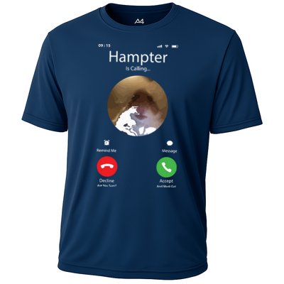 Dank Meme Hamster Staring Front Camera Hampter Calling Performance Shirt
