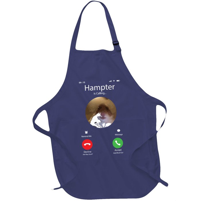 Dank Meme Hamster Staring Front Camera Hampter Calling Apron