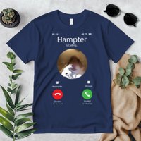 Dank Meme Hamster Staring Front Camera Hampter Calling Premium T-Shirt