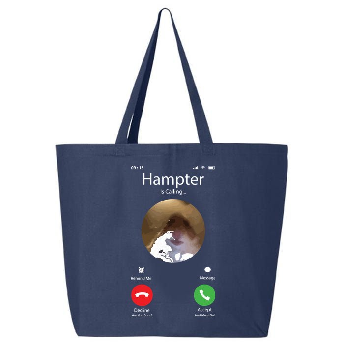 Dank Meme Hamster Staring Front Camera Hampter Calling 25L Jumbo Tote