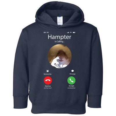 Dank Meme Hamster Staring Front Camera Hampter Calling Toddler Hoodie