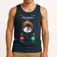 Dank Meme Hamster Staring Front Camera Hampter Calling Tank Top