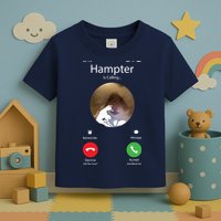 Dank Meme Hamster Staring Front Camera Hampter Calling Toddler T-Shirt